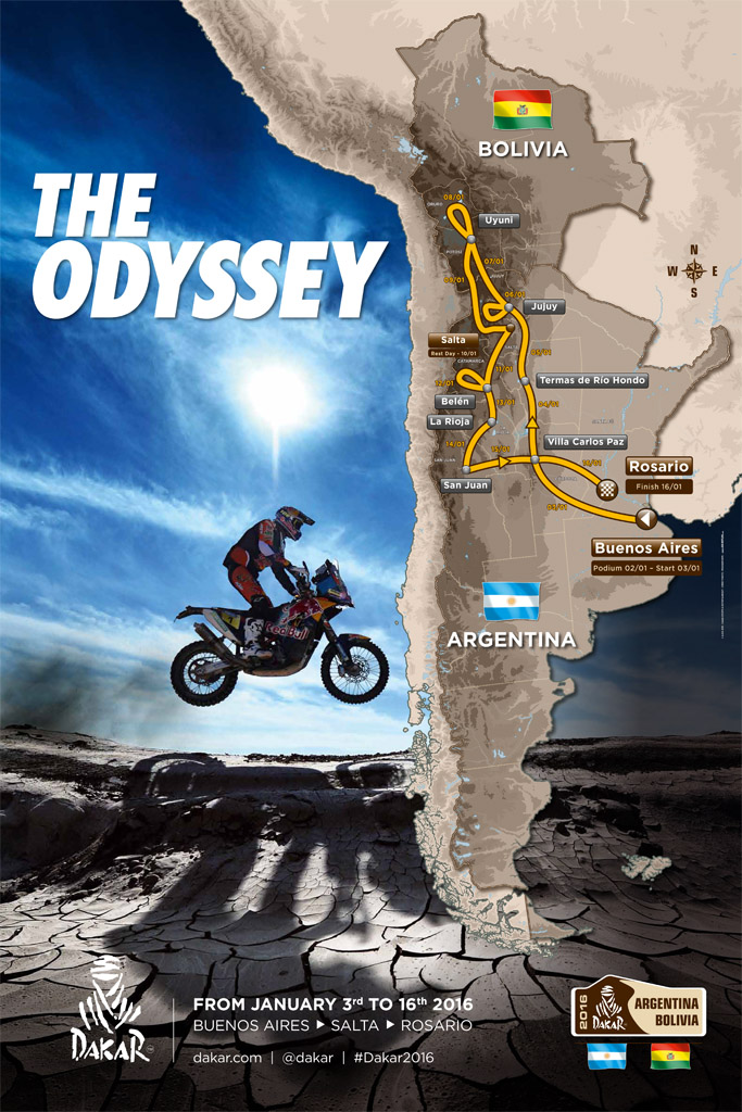 Dakar 2016 : le nouveau parcours dévoilé