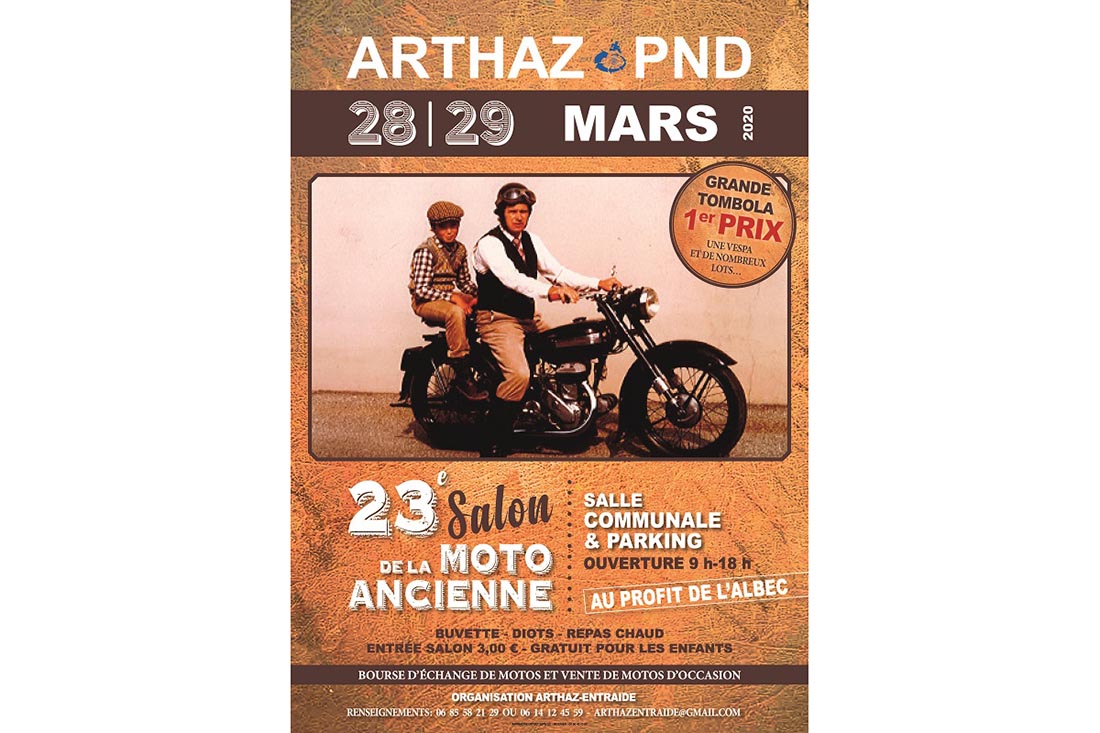 Salon de la moto ancienne d'Arthaz-Pont-Notre-Dame (...)