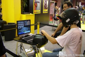 Mondial : test du simulateur de conduite
