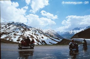Conduire une moto en montagne
