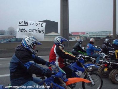 Lyon : Quad et motos sur l’A7