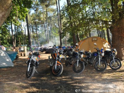 Camping de la concentration des 24H : petite oasis de paix au milieu du vacarme !