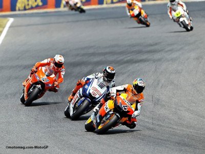 MotoGP Calogne : Lorenzo Stoner Dovizioso