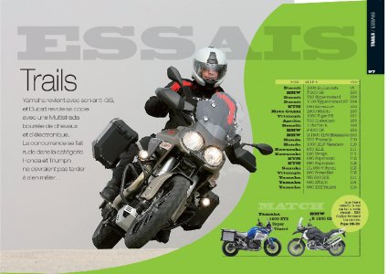 HS Essais Moto Magazine 2010-11 : trails