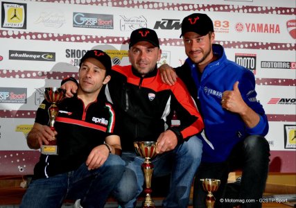 Rallye de Corse : le podium Roadster-SW Motech