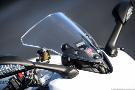 Ducati Supersport : bulle « pelle à tarte »