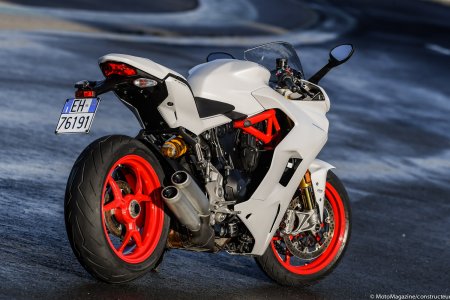 Ducati Supersport : châssis en aluminium