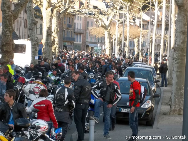 Manif moto 24 mars Corrèze/Lot : 600 motos entre Brive (...)