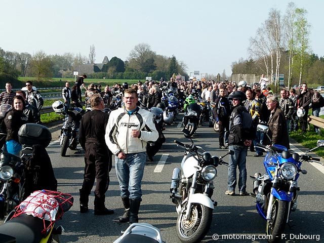 Manif moto 24 mars Rennes : 1500 équipages déguisent un (...)