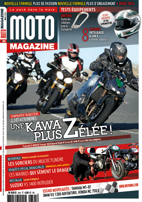 Moto Magazine n° 305 - Mars 2014