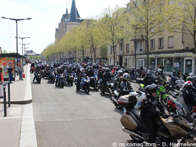 Manifestation FFMC 28 : 1.400 motards envahissent (...)