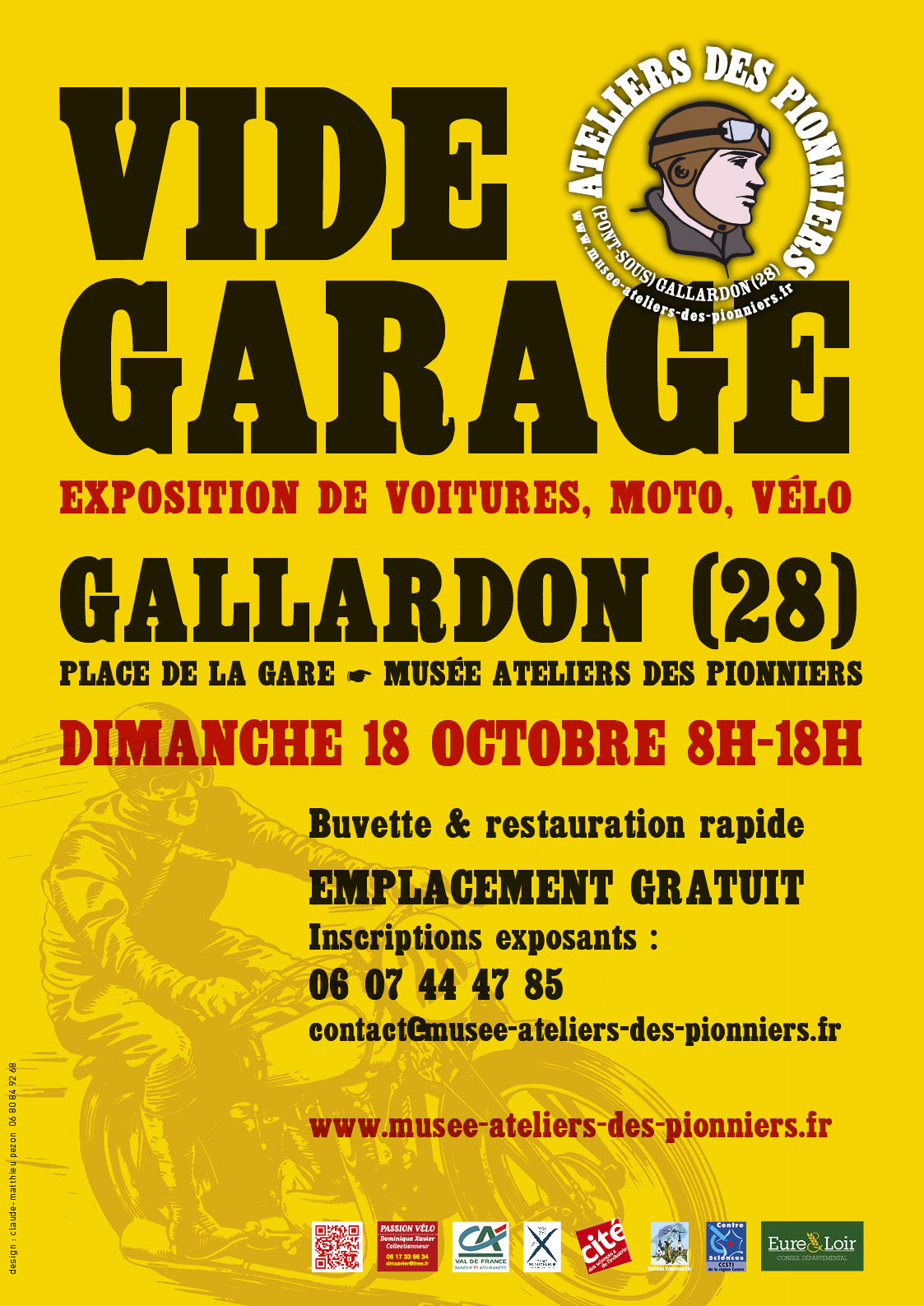 Vide-garage aux Ateliers des pionniers à Gallardon