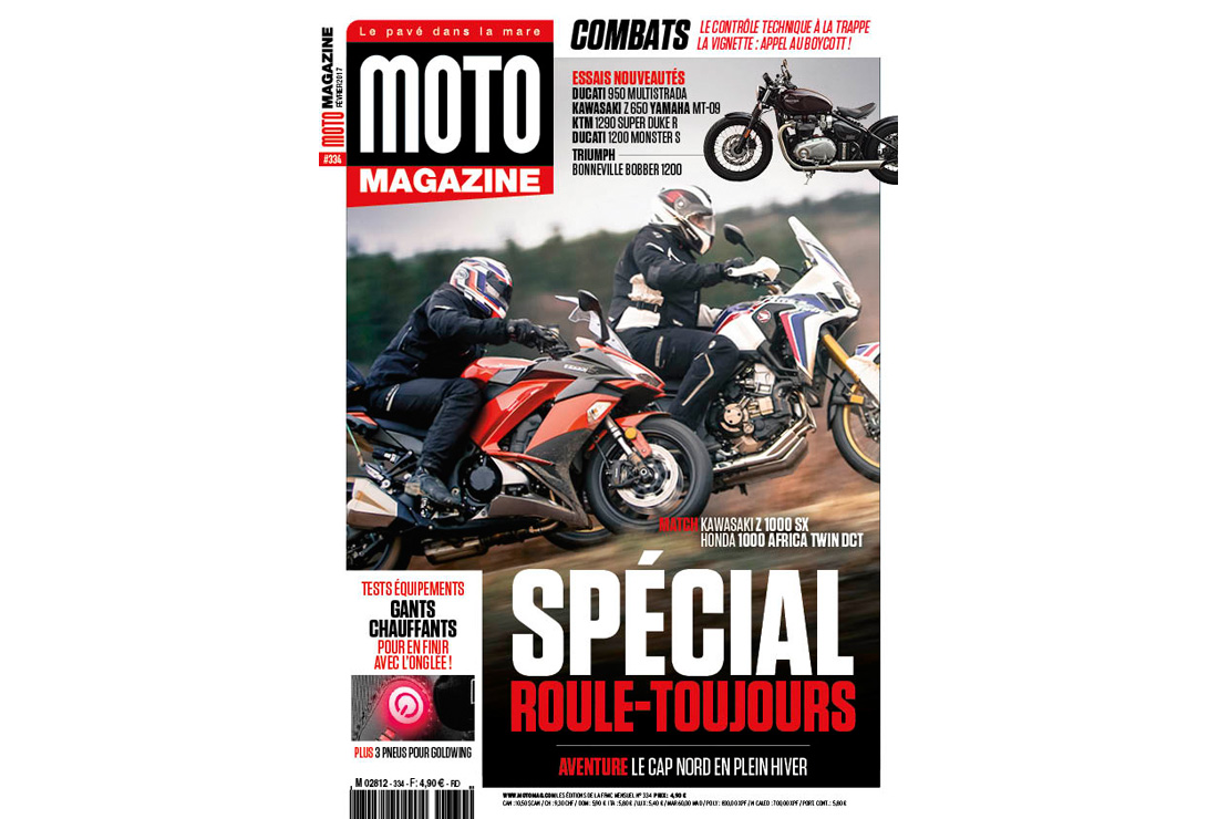Le Moto Magazine n°334 de février 2017 est en kiosque