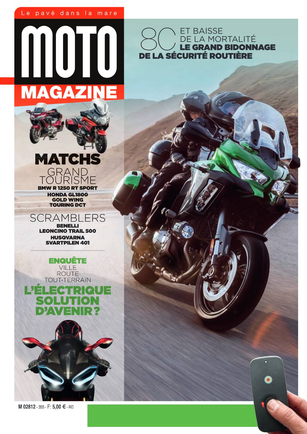 Moto Magazine n°355 - Mars 2019