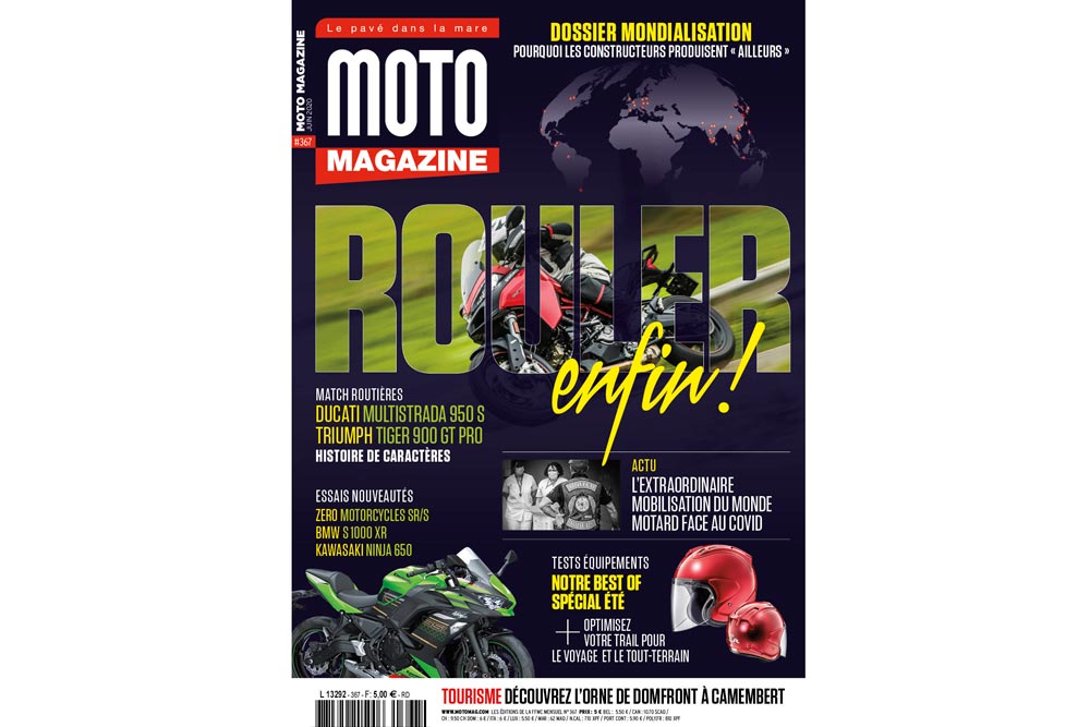 Le Moto Magazine n°367 de juin 2020 est en kiosque