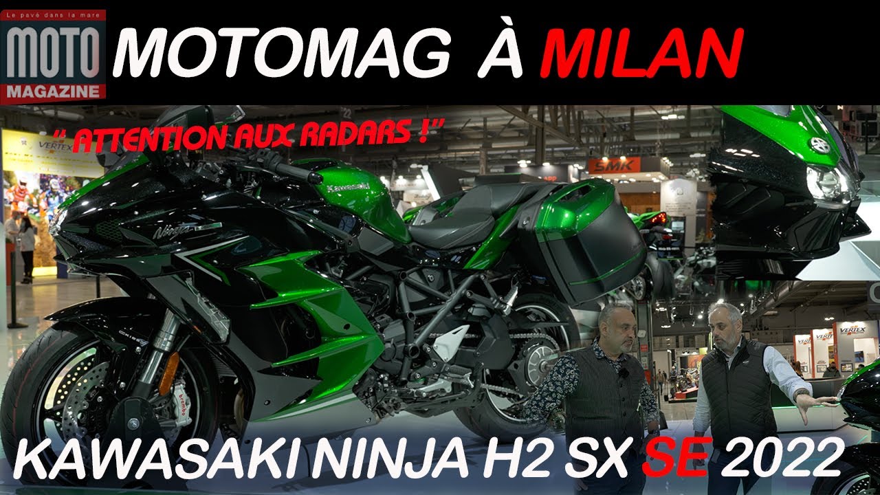 [EICMA 2021] Kawasaki Ninja H2 SX SE 2022