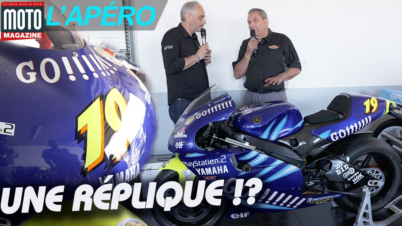 Il reconstruit la moto d'Olivier Jacque ! Un apéro (...)