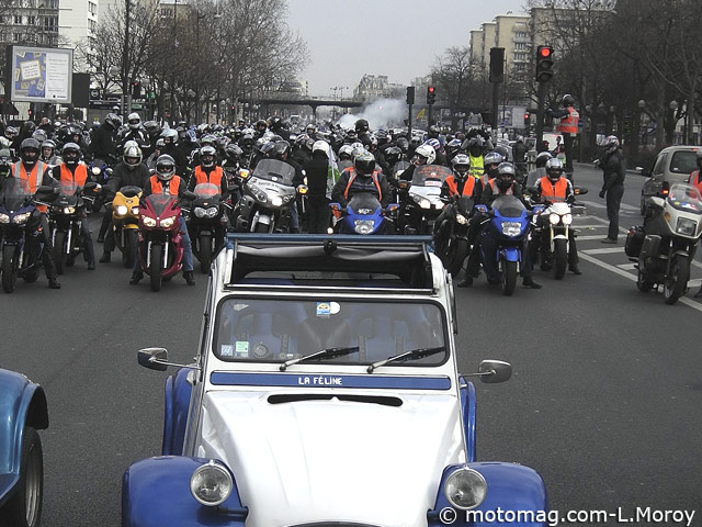 Manifs 21-22 mars : 25.000 motards en régions, plus de (...)