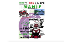 Manifestation FFMC 76 contre la ZFE-m de Rouen le (...)