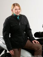 Veste moto Bering Lady Carat : effeuillage de (...)