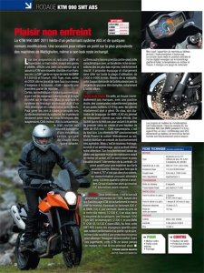 Moto Mag 275 : essai KTM 990 SMT ABS