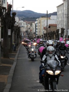 Toutes en Moto Clermont-Ferrand 2013 : dans les rues