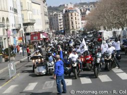 Manif moto 24 mars au Puy-en-Velay : 260 équipages (...)