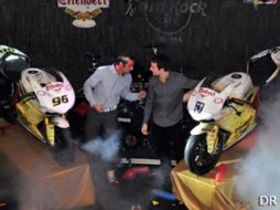 Superbike : Guintoli présente sa Ducati à Prague