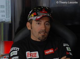 Max Biaggi meilleur chrono à Brno sur son Aprilia