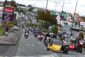 300 motards solidaires à Clermont-Ferrand (63)