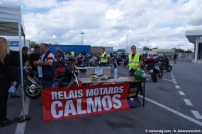 Superbike de Magny-Cours : cinq Relais Motards Calmos (...)