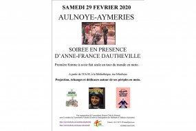Soirée projection, échanges et dédicaces avec Anne-France (...)