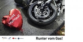 Vidéo choc sur la vitesse des motos en Allemagne