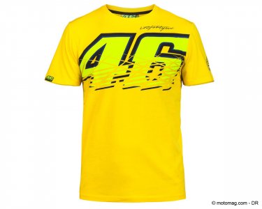 VR46 : T-shirt jaune okra