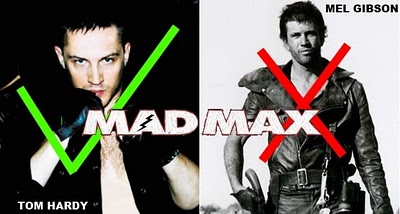 Tom Hardy, futur Mad Max