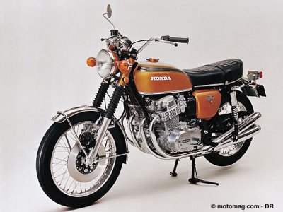 Honda 750 Four : vieil or