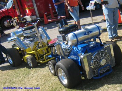Daytona insolite 2009 : karts équipés de V8