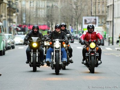 DVD Coluche : en moto avec les potes