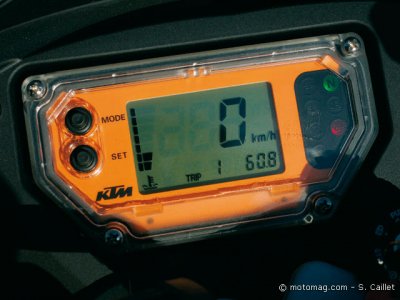 KTM 950 Supermoto : tableau de bord