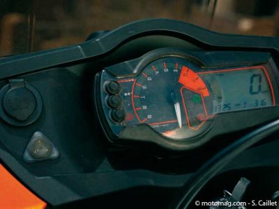 KTM 990 Adventure : tableau de bord