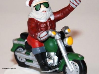 Jouet et maquette HD : la Harley de Papa Noel