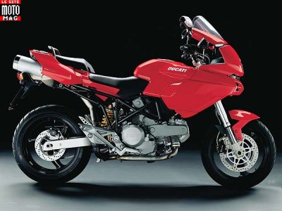 Ducati 620 Multistrada : rouge