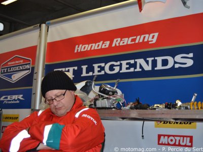 Coup de fatigue chez Honda TT Legends