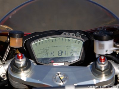 Ducati 848 Evo : vie à bord