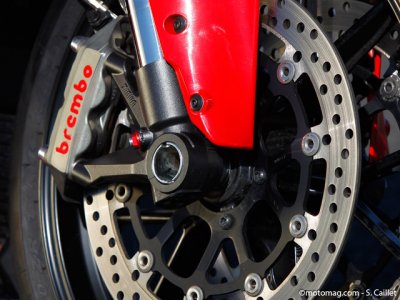 Ducati 848 Evo : elle a du frein !