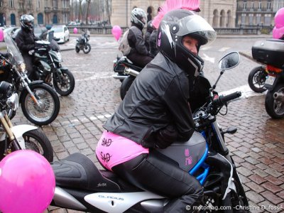 Toutes en Moto Lille 2013 : la vie en rose