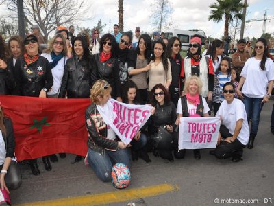 Toutes en Moto avec Miss Moto Maroc 2013 : délégation