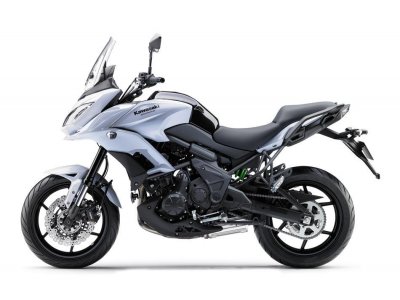 Kawasaki Versys blanc / noir