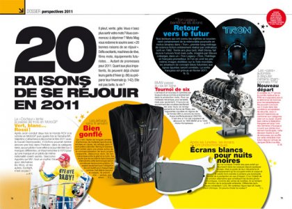 Moto Mag n°273 : réjouissances en 2011...