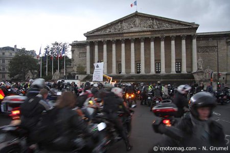Manif FFMC Paris : pour secouer les députés !